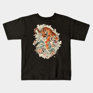 Tiger Color Research Kids T-Shirt